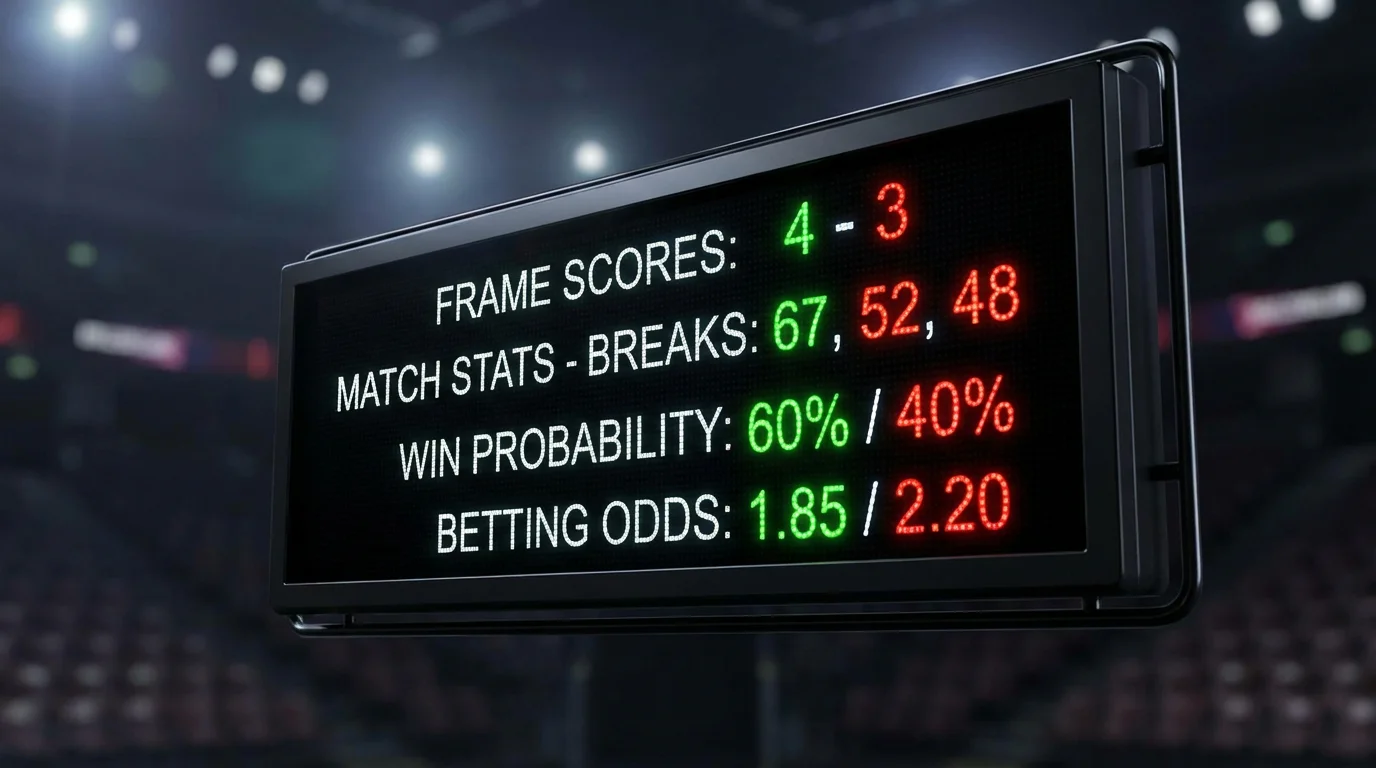 Tipuri de pariuri pe snooker — handicap și total frame-uri